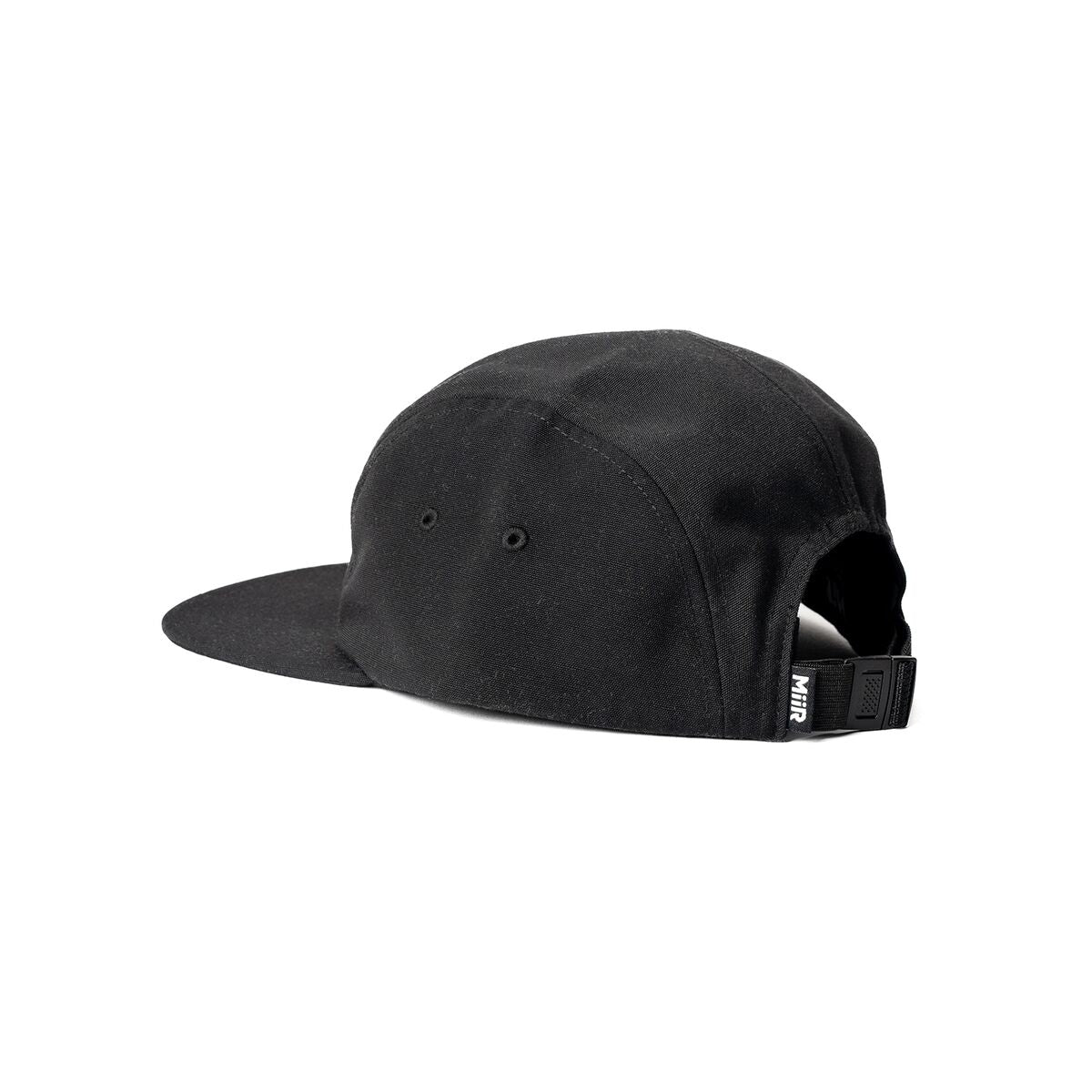 recycled-poly-flat-brim-5-panel-hat-c6 WebPDP-FlatBrim5PanelHat_Studio_Back_Black__HAT003002OS.jpg
