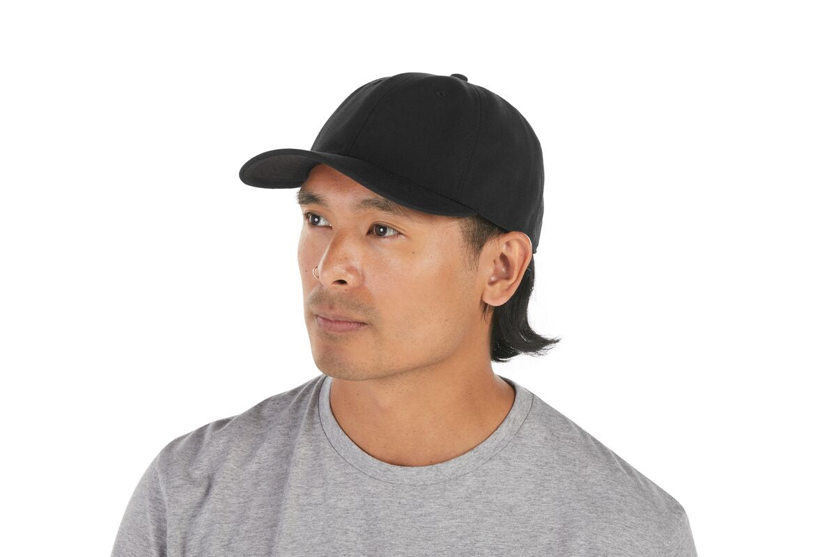 father-s-day-2026-dad-hat-t6 WebPDP-HAT004002_Recycled_Poly_Dad_Hat_Black_Studio_Harper_Studios_0723_Side__HAT004002OS.jpg